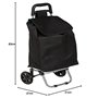 Paris Prix Chariot de Marché Design, Noir, 30 L