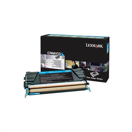 Lexmark C746A1CG Toner Cyan