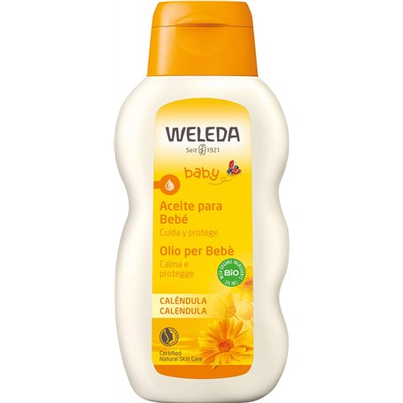 WELEDA - Huile de Massage Douceur - Eveil et soin - Pour le soin et le massage des bébés et des jeunes enfants - Natrue* - Bio -