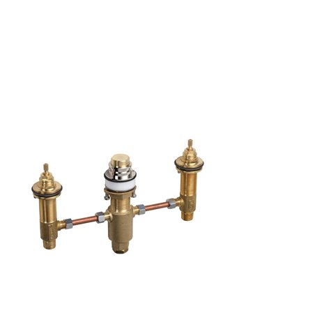 hansgrohe Corps d'encastrement pour combiné mitigeur 3 trous de baignoire, 13233180