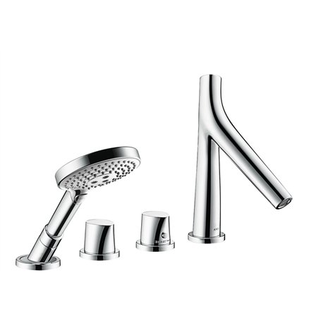 Hansgrohe Axor Hansgrohe - Robinet encastré - Mitigeur AXOR STARCK ORGANIC Set finition B/D 4 trous - Baignoire