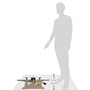Fartools One Dégauchisseuse 1800W, largeur de coupe 155mm réglage de passe 0-3mm, table en métal 275x155mm inclinable 45°, vites