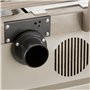 Fartools One Dégauchisseuse 1800W, largeur de coupe 155mm réglage de passe 0-3mm, table en métal 275x155mm inclinable 45°, vites