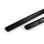 Carlinea 483671 Set di 2 profili salvaporta, neri, 45 cm