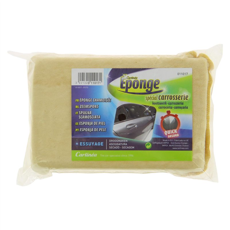 Image secondaire de Carlinea 011017 Éponge Chamoisée d'Essuyage XL, Gilt Nicht