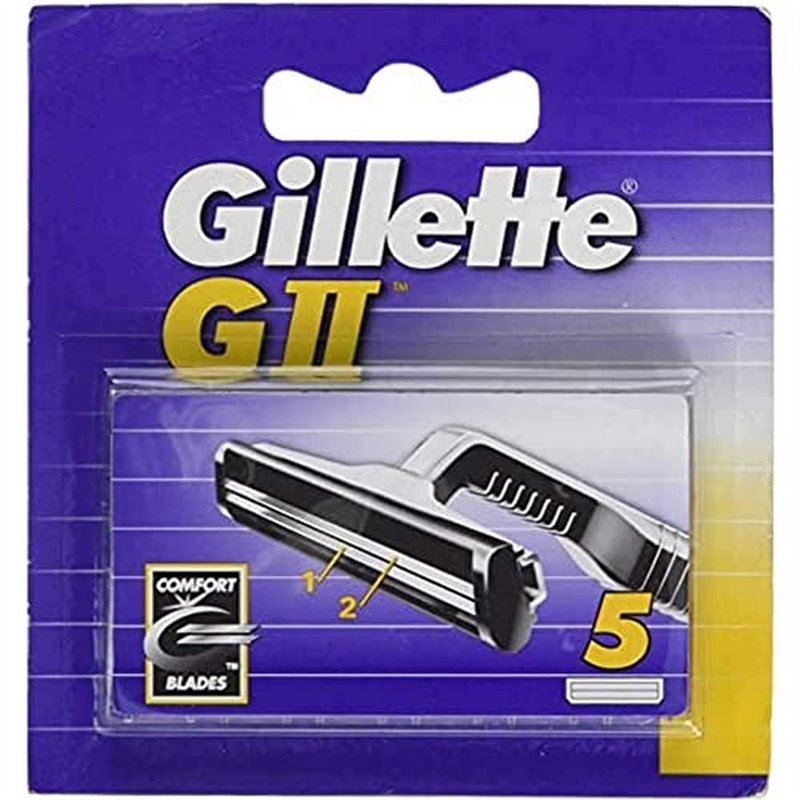 Gillette Chargeur 5 Lames de Recharge