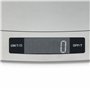 TERRAILLON - MY COOK 15 INOX- Blance de cuisine électronique, Large plateau Inox de 25 x 20 cm, Revêtement Anti-trace, Ecran LCD