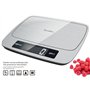 TERRAILLON - MY COOK 15 INOX- Blance de cuisine électronique, Large plateau Inox de 25 x 20 cm, Revêtement Anti-trace, Ecran LCD