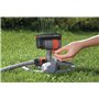 Arroseur oscillant ZoomMaxx de Gardena : arroseur variable pour différentes exigences et surfaces de 9 à 216 m², portée 3 à 18 m