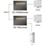 ATEN kit extendeur VGA Cat. 5, portée de 150 m, Noir