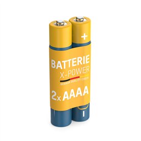 pile alcaline "X-POWER" AAAA, en blister de 2