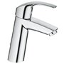 Grohe Robinet de Lavabo Eurosmart Cosmopolitan Chaînette Rétractable Bec Medium Ecojoy 23323001 (Import Allemagne)