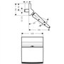 hansgrohe Raindance Rainfall Douche de tête 150 1 jet, chromé, 26442000