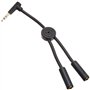 Native Instruments NIDJCAB Splitter audio pour Traktor DJ Noir