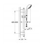 Grohe Relexa Douchette 28964001 (Lot de 5)