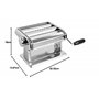 Marcato 180C Ampia Compact Machine à Pâtes Acier Gris