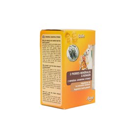 AIME Pierre minérale à ronger pour rongeurs 200G, Contient Minéraux, Calcium et Phosphore
