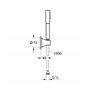Grohe Set de Douche 1 Jet Grander Sticka 27993000 (Import Allemagne)