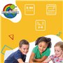 Cayro - Accessoires Parcheesi - + 5 Ans - Coffret Plastique - Jeux De Société Enfants Et Adultes - 6 Gobelets - 24 Jetons Et 6 D