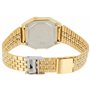 Casio - LA680WGA-9D - Vintage - Montre Femme - Quartz Digital - Cadran LCD - Bracelet Acier plaqué Doré