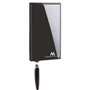 Maclean MCTV-970 Antenne de télévision DVB-T/T2 H.265 HEVC STB Interne-Externe Noir VHF/UHF Amplificateur SMD Alimentation AC 23