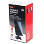 Maclean MCTV-970 Antenne de télévision DVB-T/T2 H.265 HEVC STB Interne-Externe Noir VHF/UHF Amplificateur SMD Alimentation AC 23