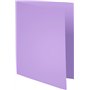 EXACOMPTA Paquet de 100 chemises Super 250 en carte 210 g, coloris lilas