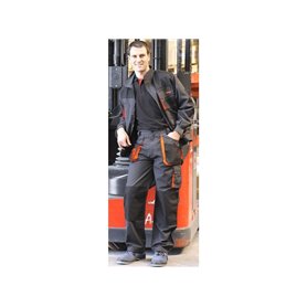 Juba Top Range 961/M Pantalon Noir/orange Taille M