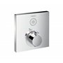hansgrohe ShowerSelect Set de finition pour mitigeur thermostatique encastré avec robinet d'arrêt , chromé, 15762000
