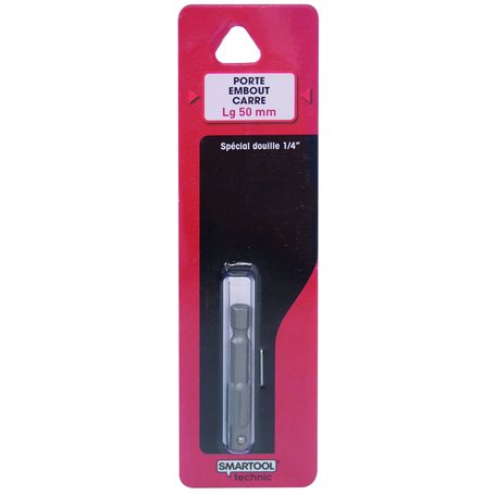 Smartool Porte embout carré usage intensif 50 mm