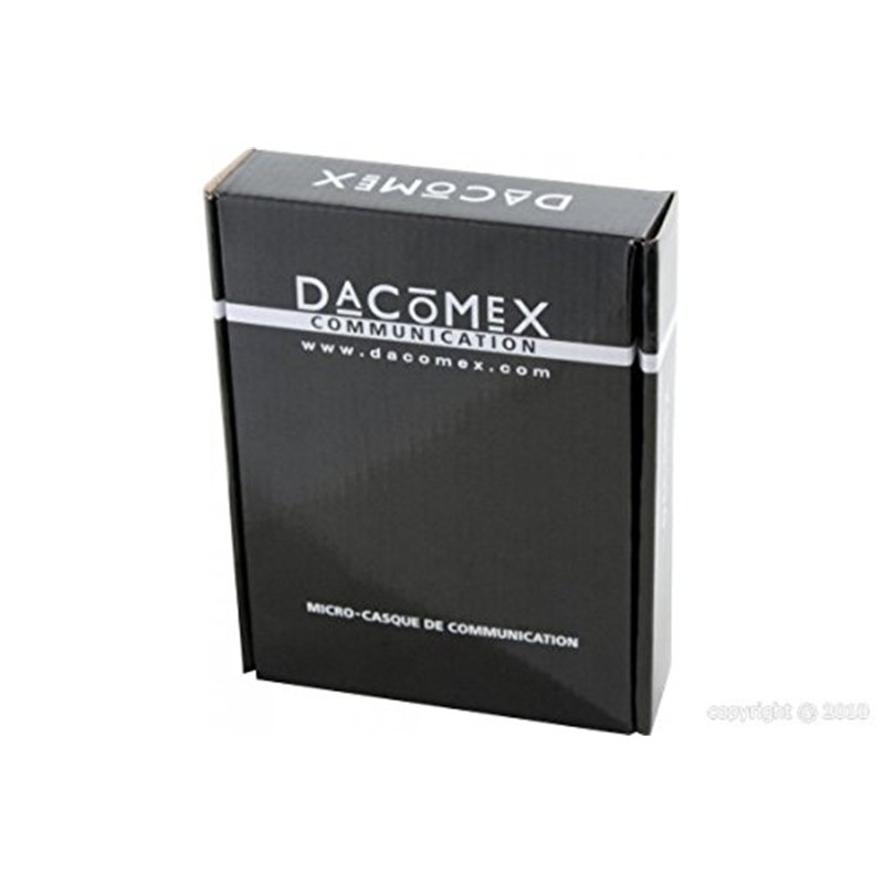 Image secondaire de Dacomex 291011 Micro Casque avec antibruit Micro Flex pour PC Noir