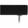 Support d'enceinte métal Noir BoomToneDJ MS2 Pied d'enceinte de Monitoring Studio Enregistrement Acoustique Home Cinema Home Stu