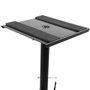 Support d'enceinte métal Noir BoomToneDJ MS2 Pied d'enceinte de Monitoring Studio Enregistrement Acoustique Home Cinema Home Stu
