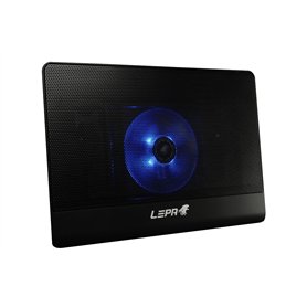 LEPA LPCP001 Lepad V17 Support ventilé pour Ordinateur portable jusqu'à 17" Noir
