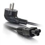 C2G 80607 câble électrique Noir 2 m CEE7/7 Coupleur C5