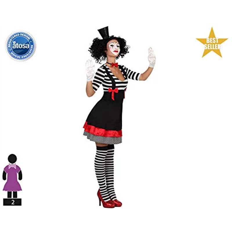 Image secondaire de ATOSA déguisement mime XL