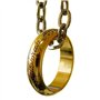 The Noble Collection The Lord of The Rings The One Ring - Costume One Ring on 24in (61cm) Chain - Officially Licensed Film Set M