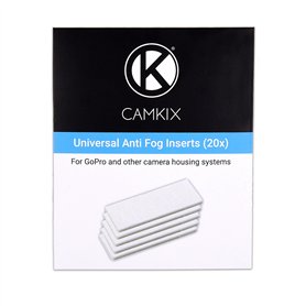 Inserts Anti-buée Compatible Lot de 20 avec GoPro Hero et Autres caméras - Inserts Anti-humidité réutilisables pour Action-cams