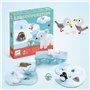 DJECO Little Cooperation - Jeu de Société Enfants, 2,5 à 5 Ans - Stratégie et Travail d'Équipe - Aide Les Animaux à Rejoindre Le