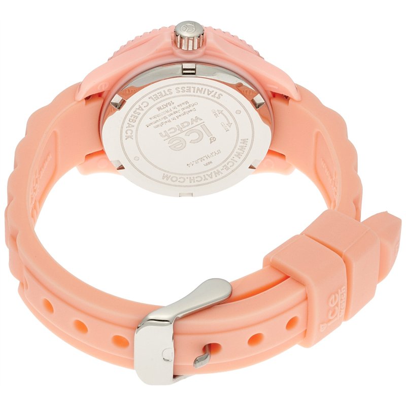 Image secondaire de ICE-Watch - Ice-Sweety - Peach - Mini - Montre Mixte Quartz Analogique - Cadran Orange - Bracelet Silicone Orange - SY.PH.M.S.14