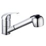 Edouard Rousseau - Mitigeur Évier Ares - Douchette Extractible 2 Jets, Flexible Inox Double Agrafage - 175 (Hauteur) x 195 (Sail