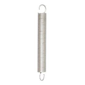 Chapuis, Set de 3 Pièces de Ressorts de Tension avec Crochets Ressorts en Acier Galvanisé, Ressorts à Double Crochet, Ressorts d