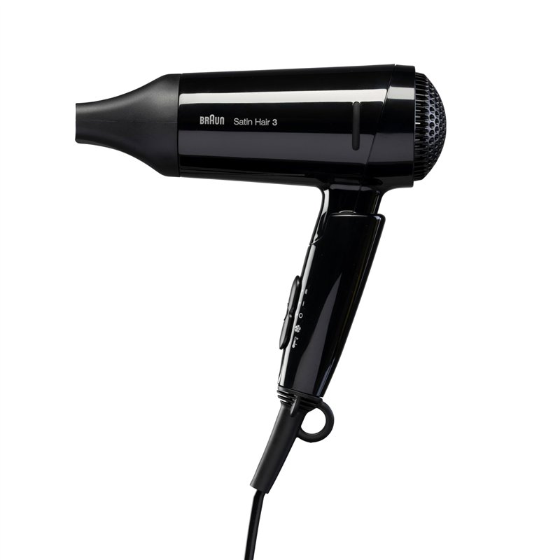 Braun - BRHD350E - Sèche-cheveux Braun Satin Hair 3 Style&Go. Voyagez avec élégance.