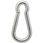 Chapuis 3233690029076 Mousqueton de Pompier-Longueur 80 mm-Vendu par 1, Inconnu, Taille Unique