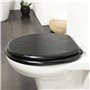 Tiger Abattant WC, Blackwash, MDF, Noir