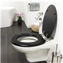 Tiger Abattant WC, Blackwash, MDF, Noir