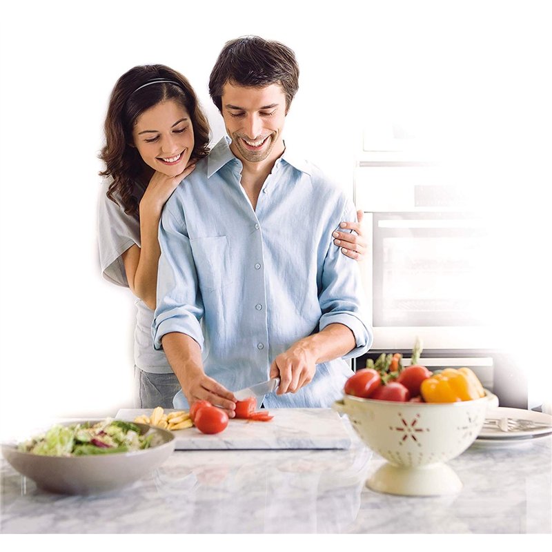 Image secondaire de Tefal Poêle 24 cm, Induction, Revêtement antiadhésif, Acier inoxydable 18/10, Garantie 10 ans, Base 3 couches, Cuisson saine, Sa