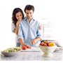 Tefal Poêle 24 cm, Induction, Revêtement antiadhésif, Acier inoxydable 18/10, Garantie 10 ans, Base 3 couches, Cuisson saine, Sa