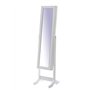 Générique Meuble miroir avec rangement pour bijoux 3 en 1