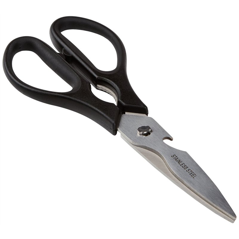 Image secondaire de Amazon Basics Inox Ciseaux de cuisine multiusage, 8 inch, Noir